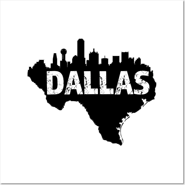 Dallas Wall Art by InTrendSick